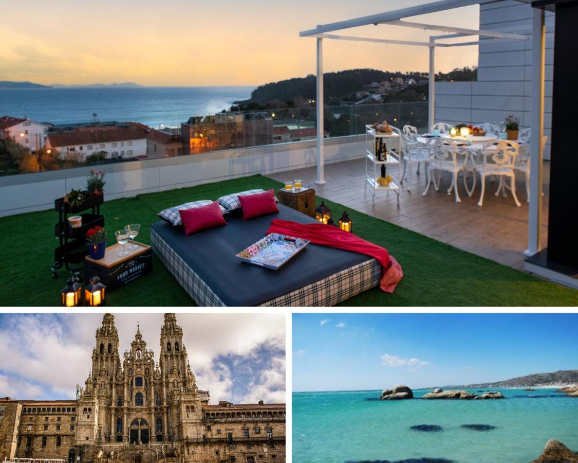 Luxury Singular Villa Canelas Sanxenxo Dış mekan fotoğraf